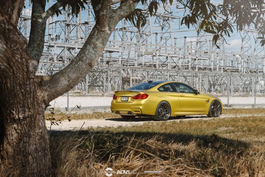  BMW M4 Coupe on ADV.1 Wheels (ADV05SMV2) 2015 года  (фото 4 из 9)